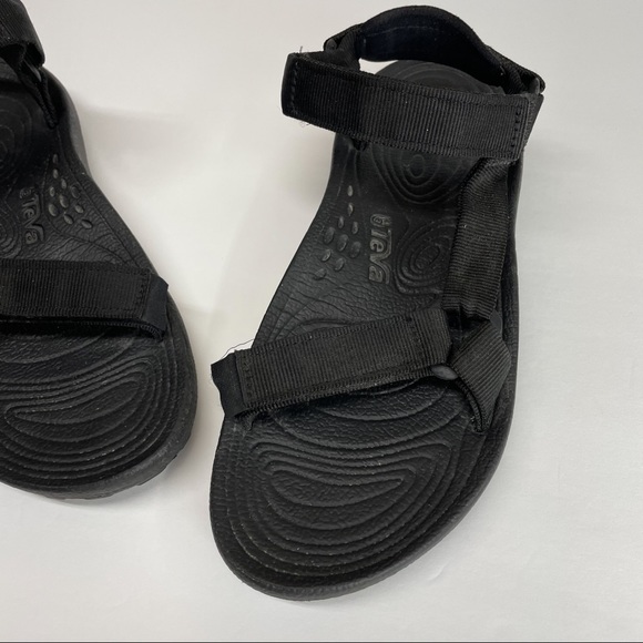 TEVA Men’s Black Adjustable Strap Sandals main image 7